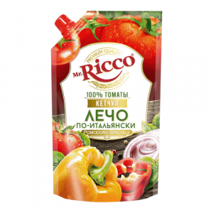 Кетчуп лечо по-итальянски Mr.Ricco 300гр
