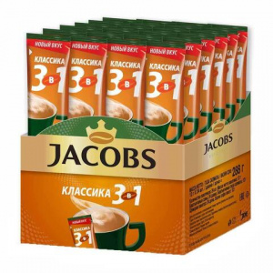 Кофе JACOBS 3 в 1 «Классический» 12г