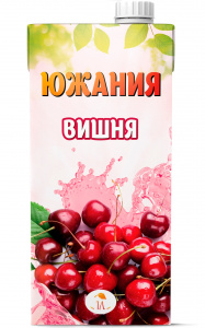 Сок осветленный вишня Южания 1л