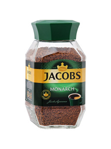 Кофе Якобс Монарх растворимый ст.бан, 90г