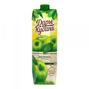 Нектар Дары Кубани яблоко зеленое 0,95л