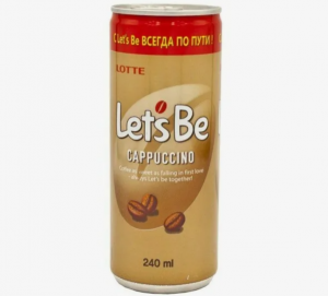 Кофейный напиток Lets Be Cappuccino 240мл ж/б
