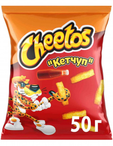 Чипсы Читос кетчуп, 50 гр.