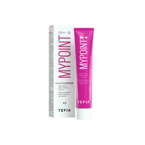 Крем-краска для волос 60ml TEFIA MYPOINT! 4.81 брюнет коричнево-пепельный