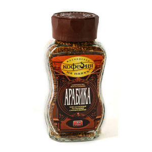 Кофе растворимый Московская кофейня на паях Арабика 95г