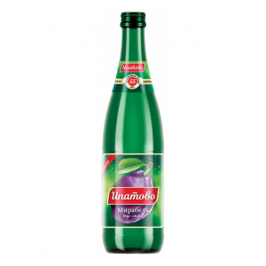 Лимонад Ипатово Мирабель слива стекло газ 0,5л