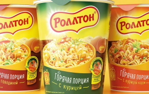 Лапша б/п Роллтон с курицей в стакане 70г