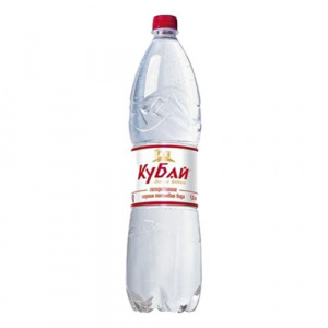 Вода минеральная Кубай газ 1,5л