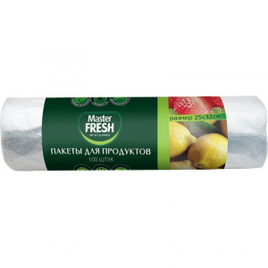Пакеты для продуктов 50шт 25*32см Мастер Фреш