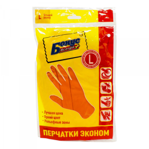 Перчатки латекс Bonus эконом размер L