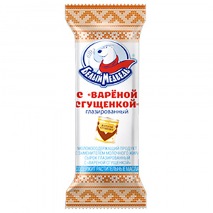 Сырок глазированный Белый медведь сгущенка 40г