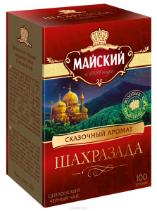 Чай Майский Шахразада черный 100 г.