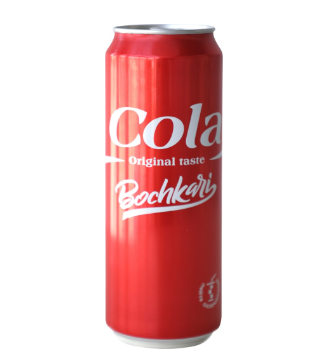 Напиток Бочкари Кола 0,45л ж/б