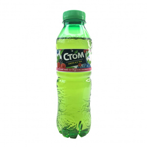 Чай Стом холодный зеленый Лесные ягоды 0,5л