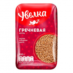 Крупа гречневая ядрица Экстра Увелка 800г