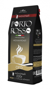 Кофе молотый Porto Rosso ORO 220г