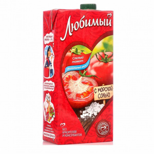 Нектар Любимый Спелый томат с солью 0,95л