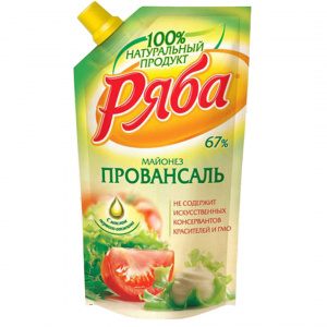 Майонез Ряба Провансаль 67% 410г