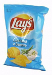Чипсы Лейс Сметана и зелень 80г